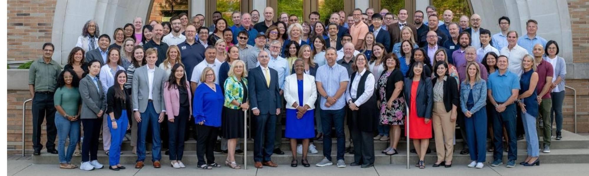 Seidman Faculty Staff Group Photo